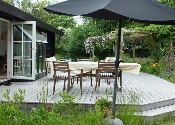 Romantic Log House Close To The Beach Сasa de vacaciones Gilleleje