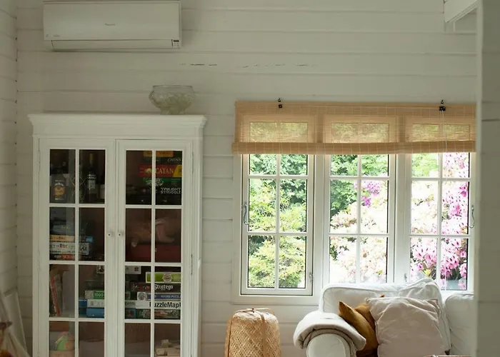 Сasa de vacaciones Romantic Log House Close To The Beach *
