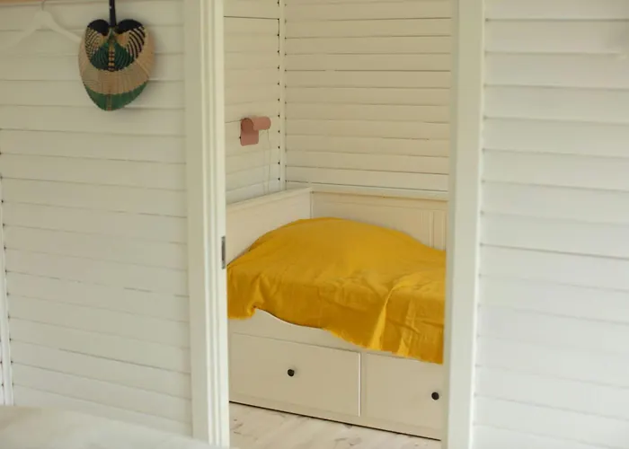 Сasa de vacaciones Romantic Log House Close To The Beach